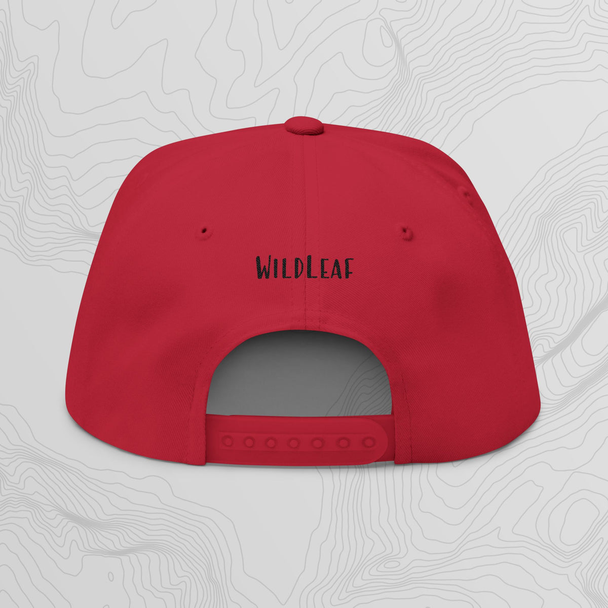 Wild Leaf Flat Cap