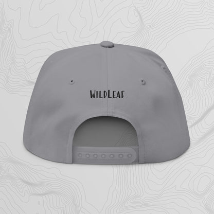 Wild Leaf Flat Cap