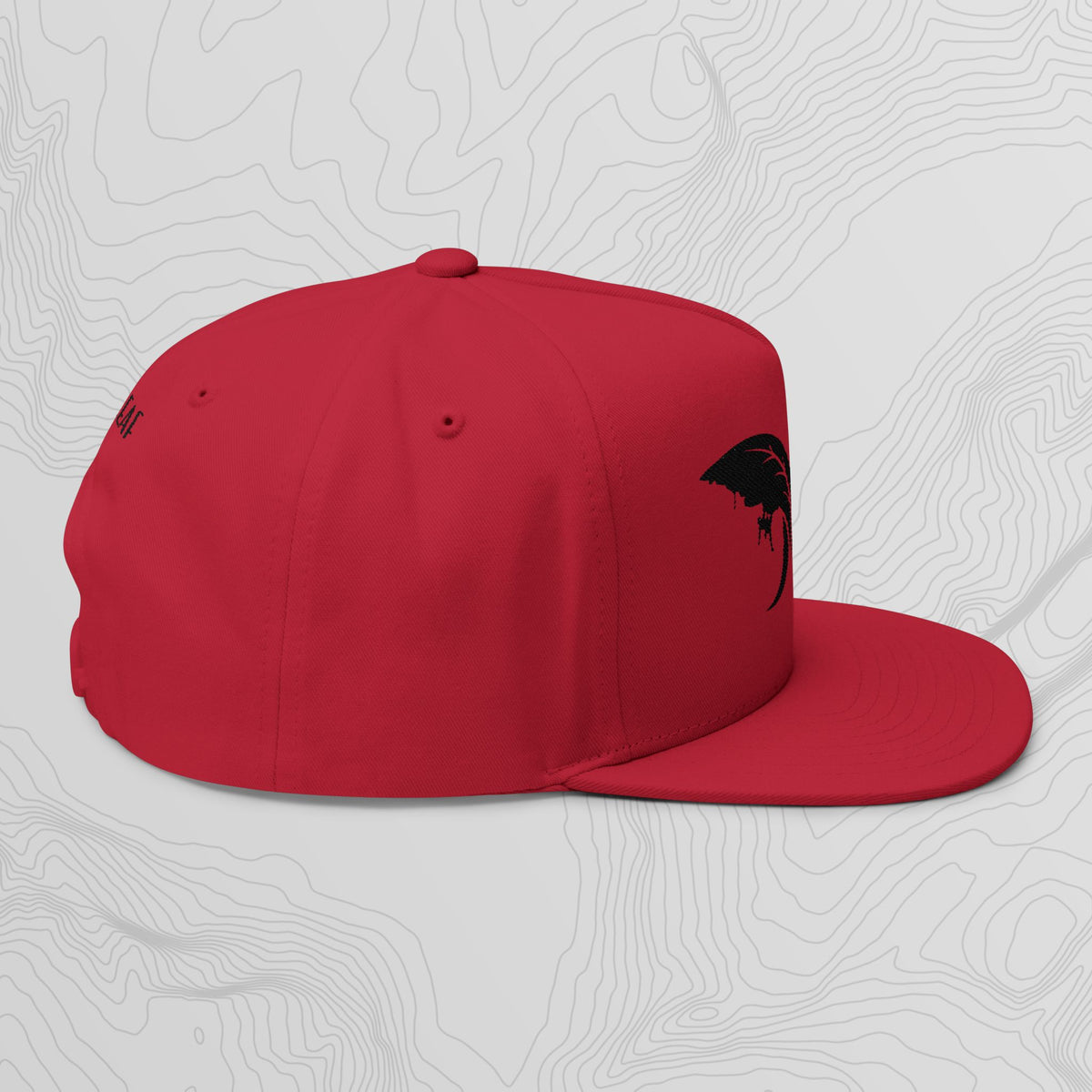 Wild Leaf Flat Cap