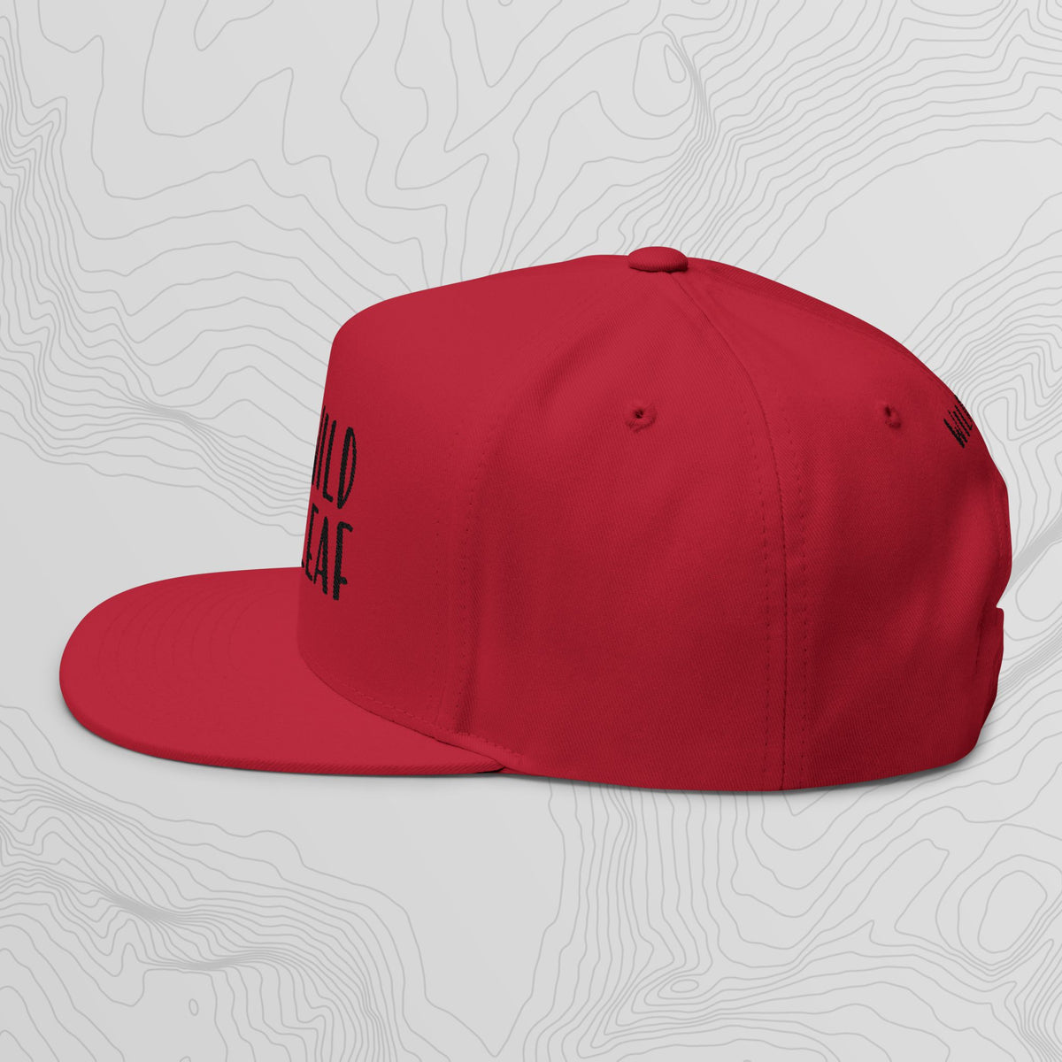 Wild Leaf Flat Cap