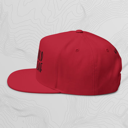 Wild Leaf Flat Cap